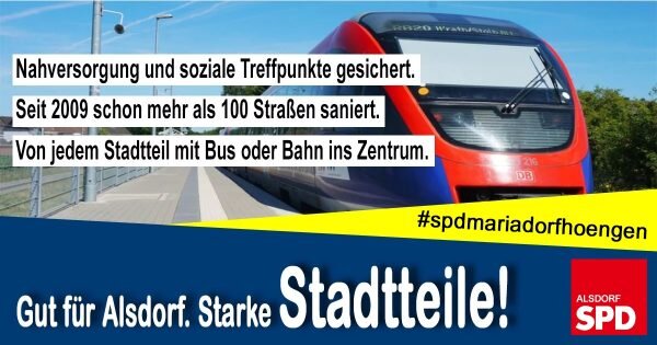 wechselnde Bilder hier werden unter anderem die Themen Bildung, Energie, Stadtteile und Attraktivität beworben